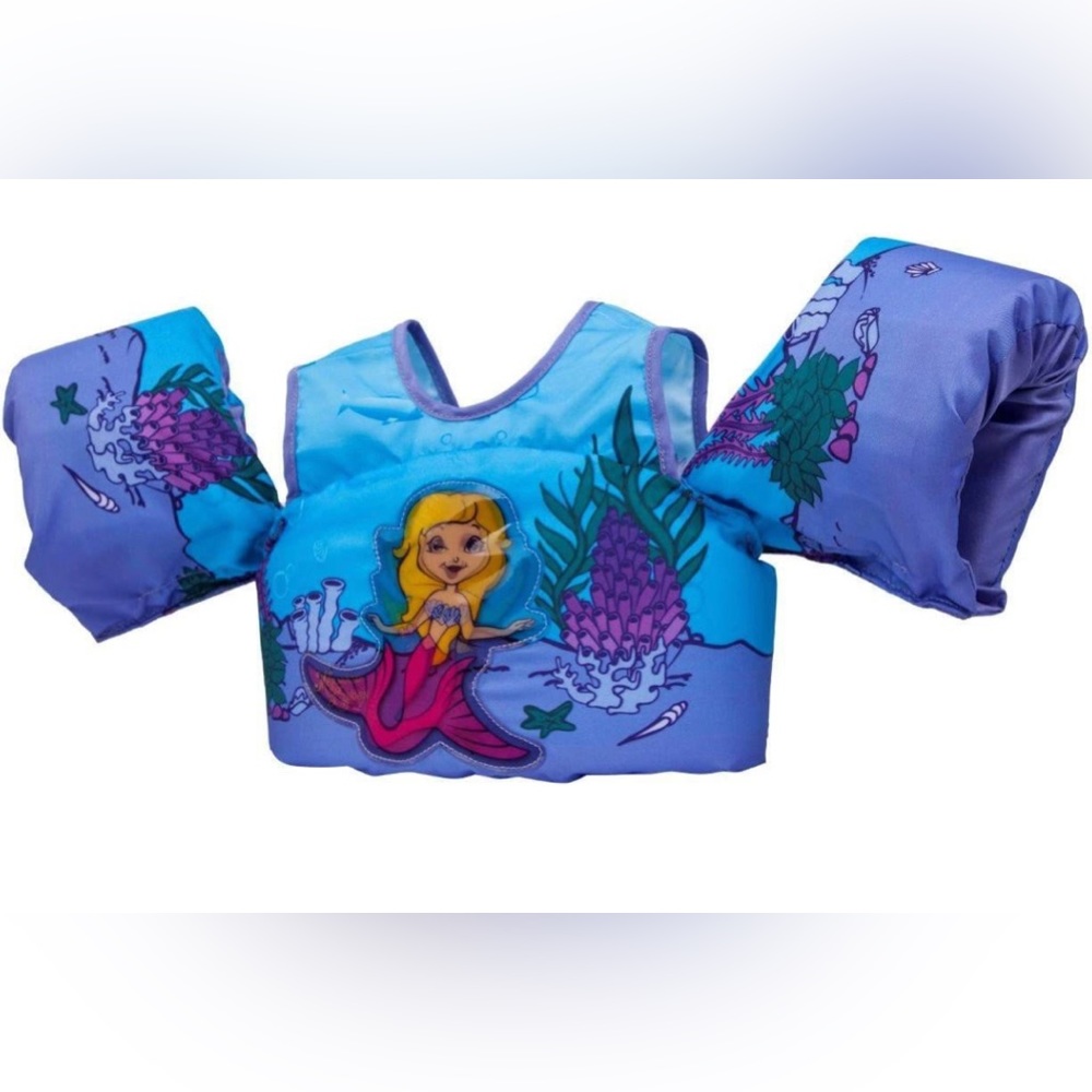 MERMAID Life Jacket - NWT   Size 30-50lb